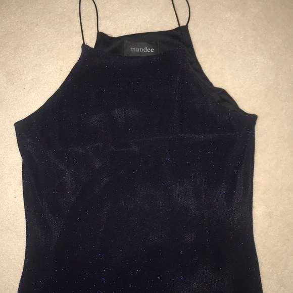 Beautiful glitter halter dress - Picture 2 of 5
